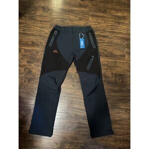 Outdoor Sports Flannel Lined Ski Snowboard Pants Medium